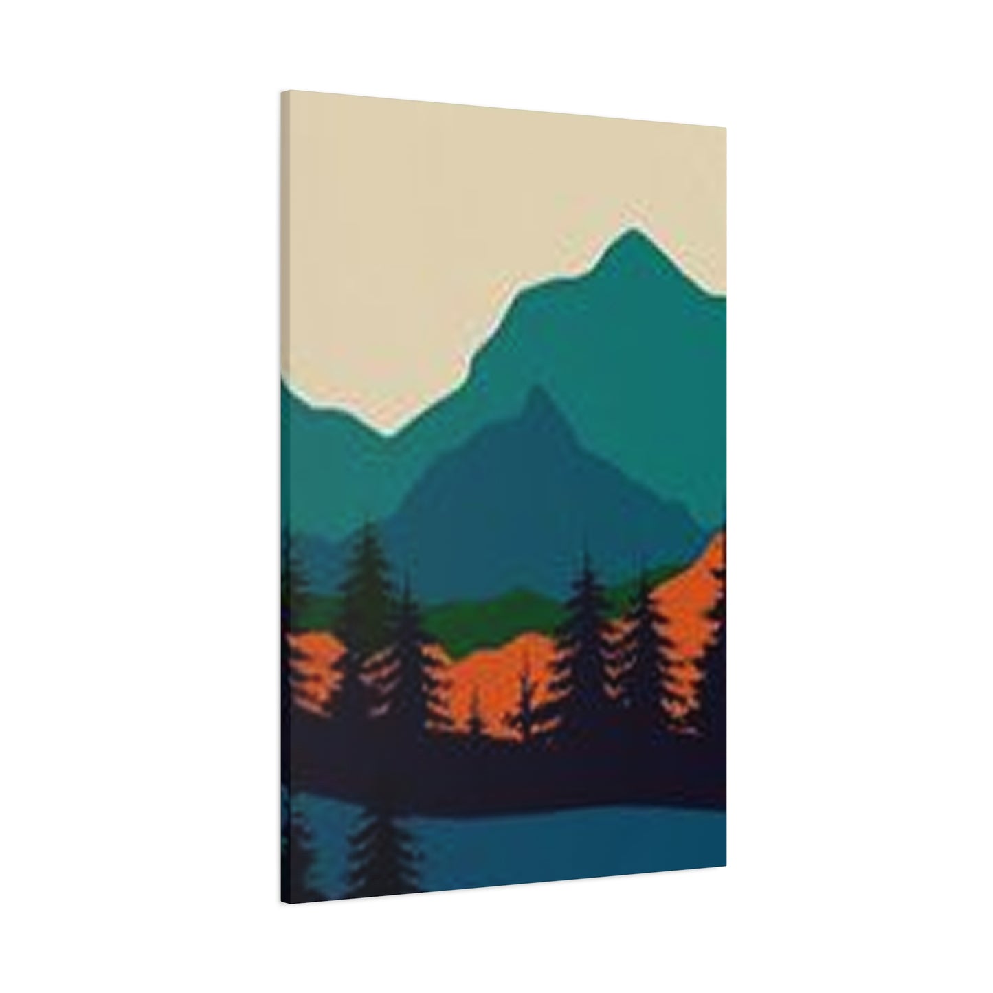 Mountain Drawing Wall Art & Canvas Prints