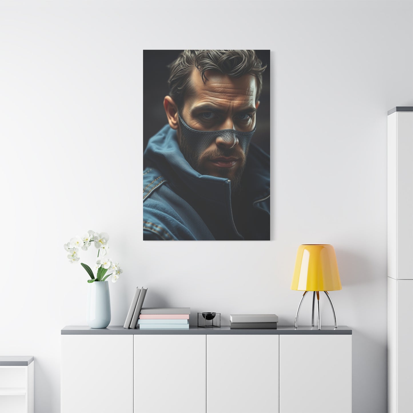 Denim and Leather Art Supreme Gallery Wall Art & Canvas Print