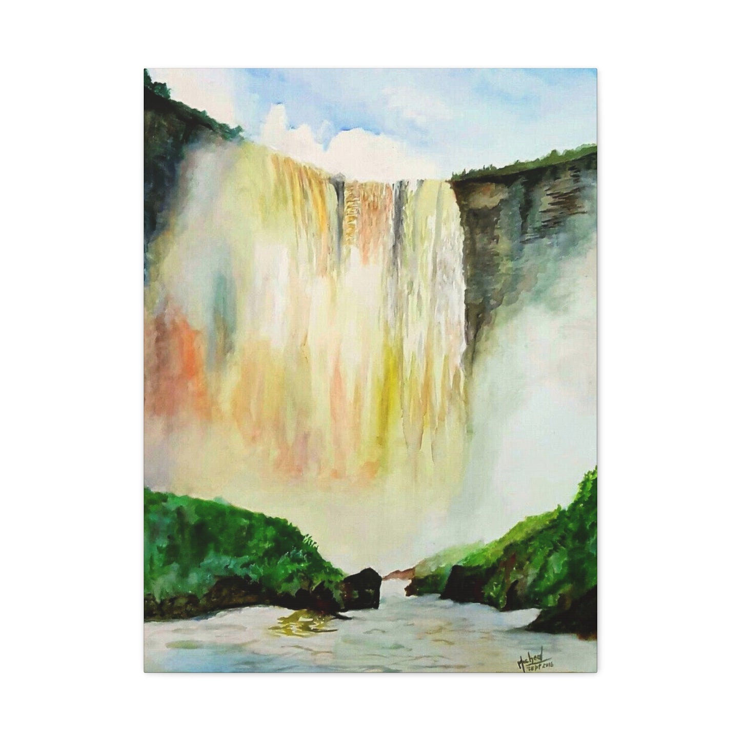 Deconstructed Falls 5 Wall Art & Canvas Prints