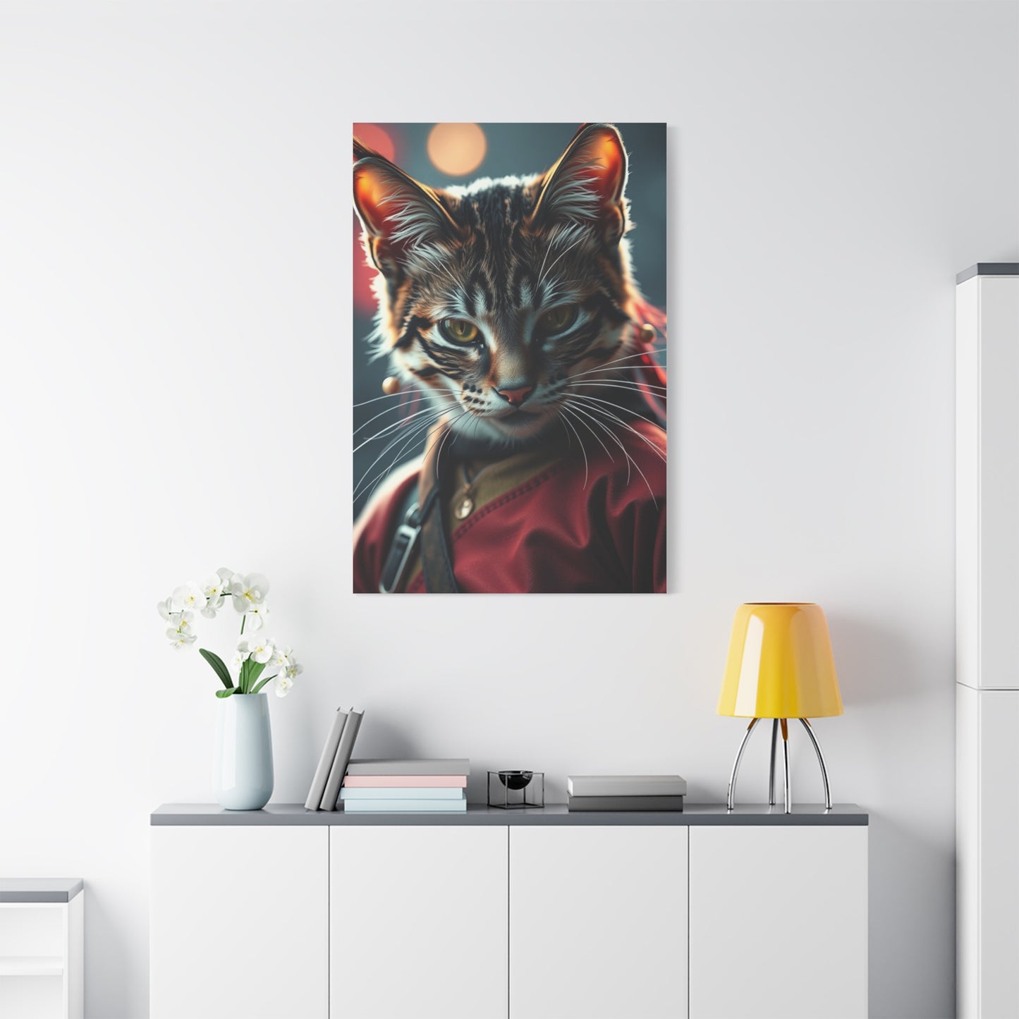 Vision Catfight Art Art Wall Art & Canvas Print