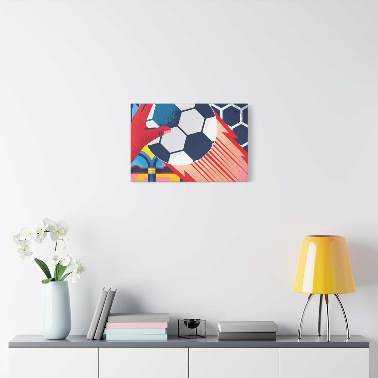 Football Painting Wall Art & Canvas Prints