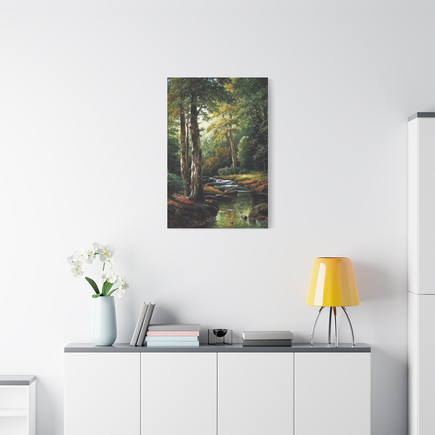 Stream Through Forest Wall Art & Canvas Prints