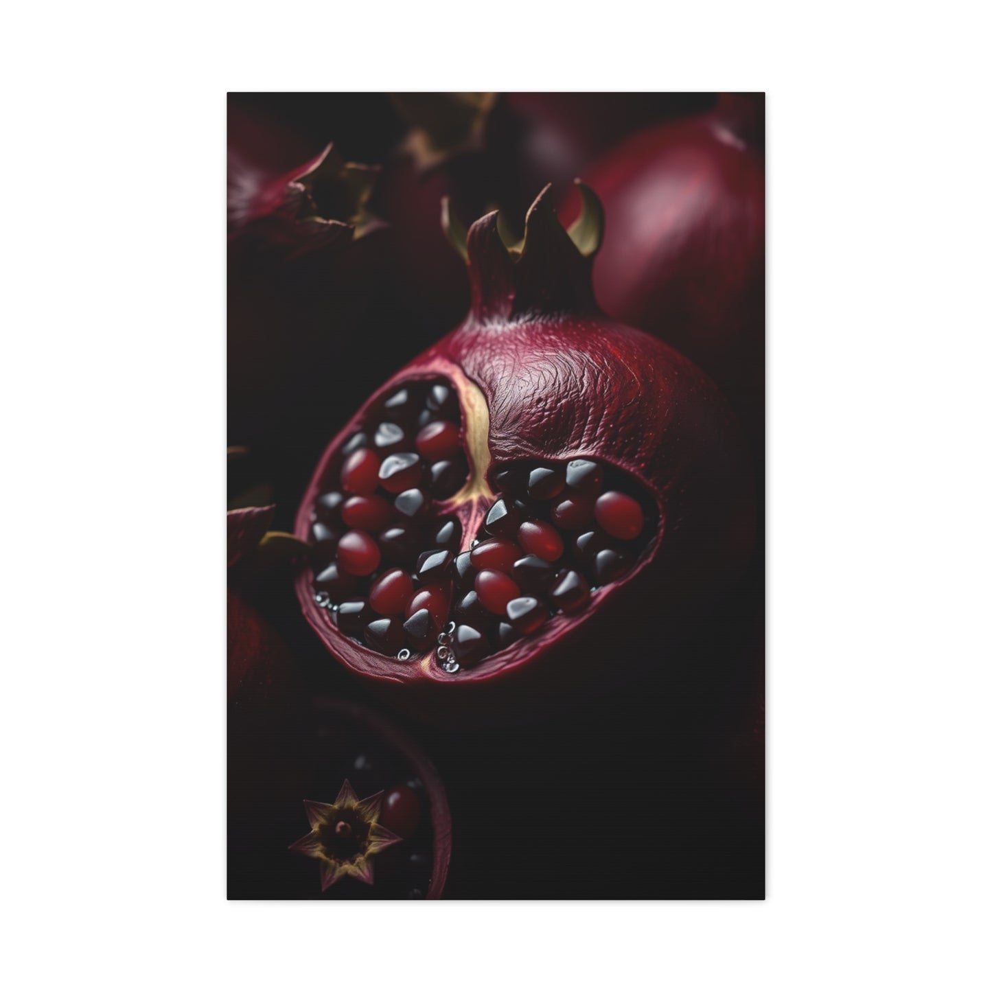 Vision Pomegranate Noir Wall Art Art Wall Art & Canvas Print