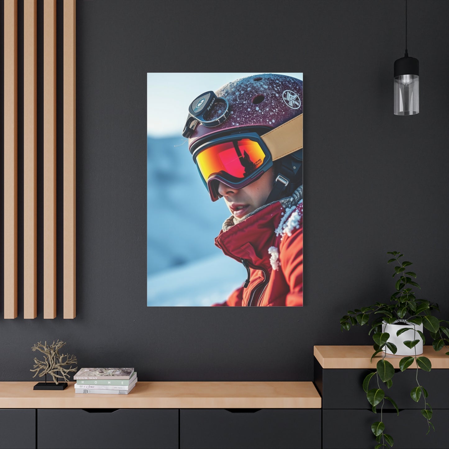 Skiing Art Supreme Gallery Wall Art & Canvas Print