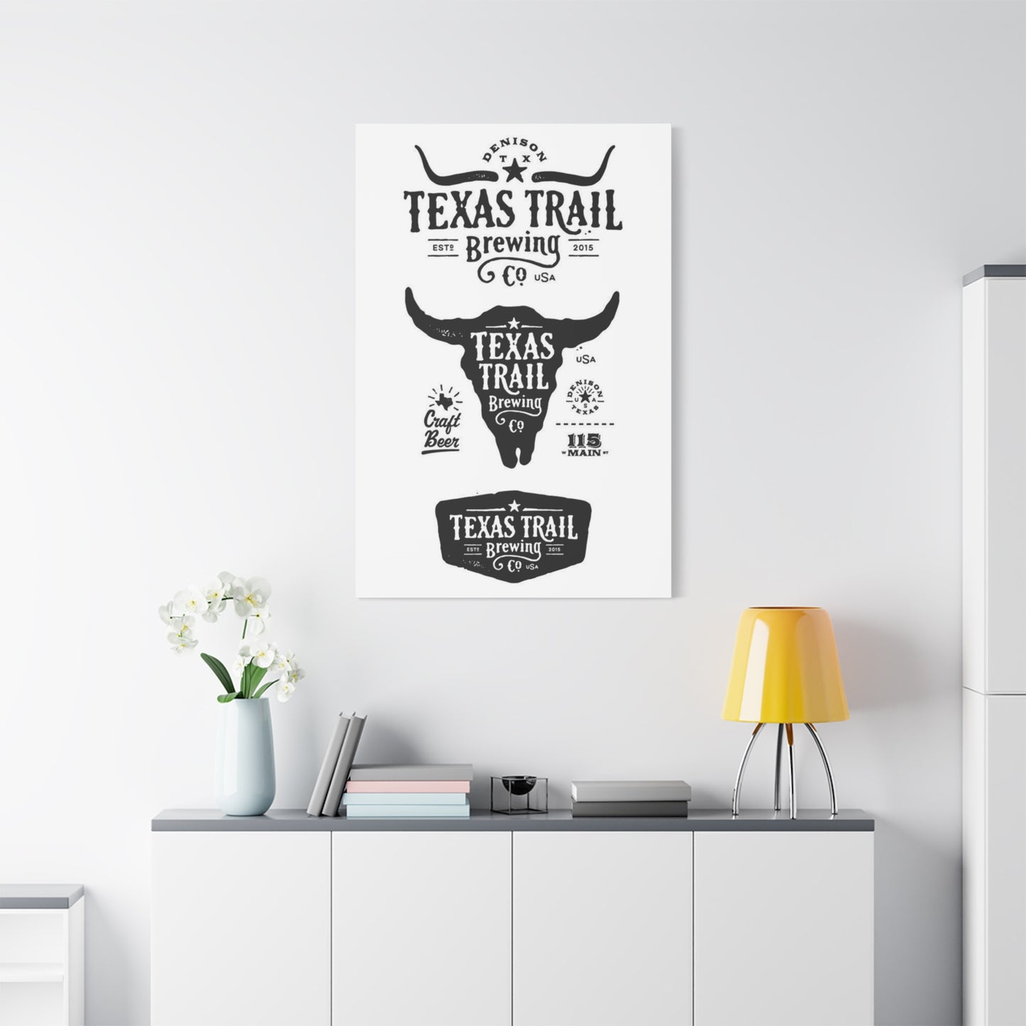 Texas Trail Brewing Co. Poster Wall Art & Canvas Prints