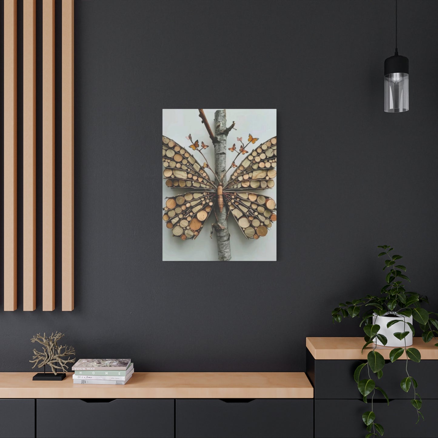 Driftwood Butterfly Wall Art & Canvas Prints