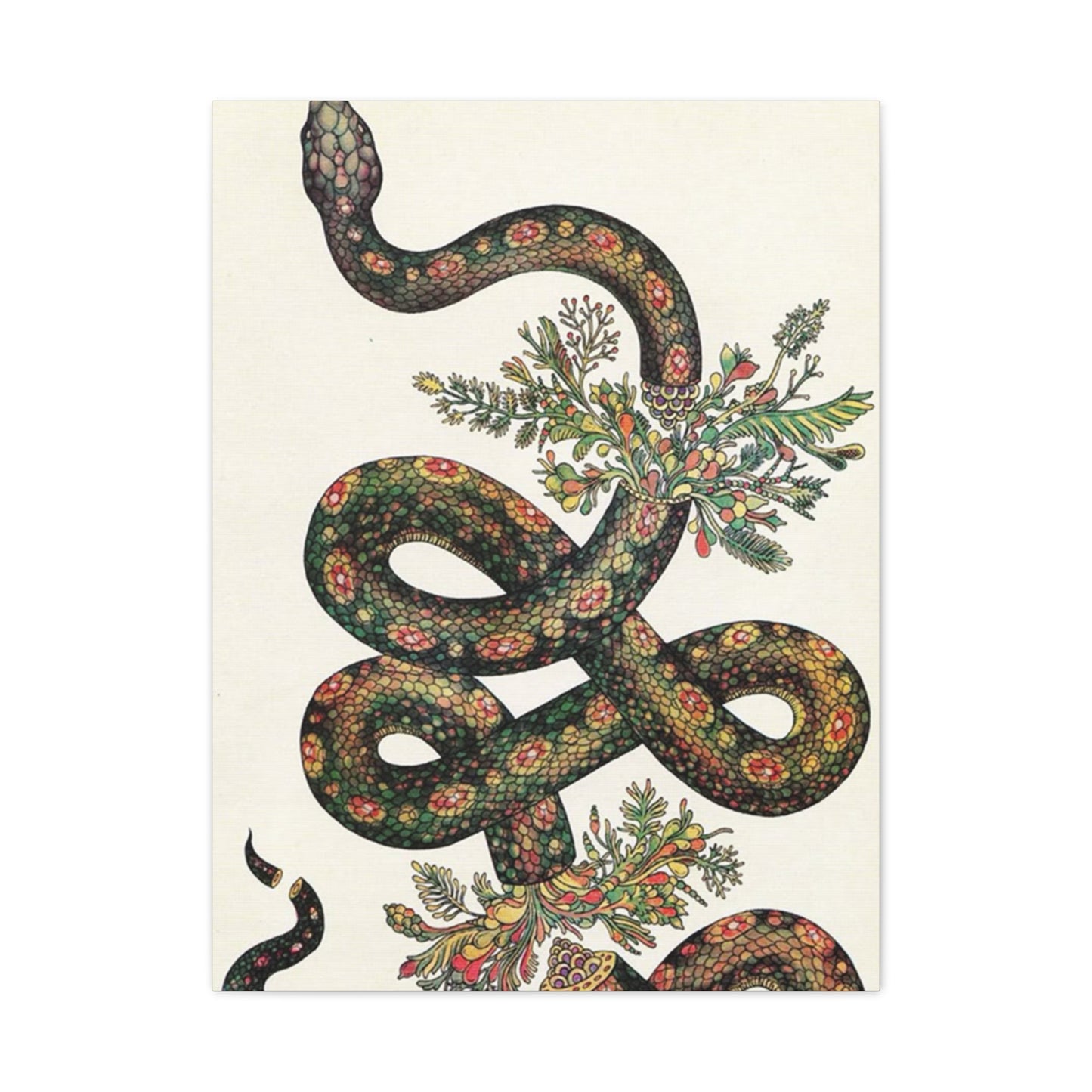 Green Snake's Poster Wall Art & Canvas Prints