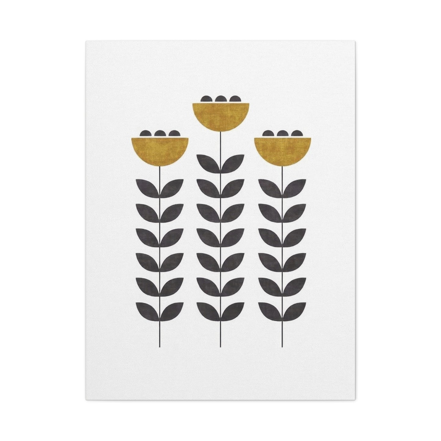 Geometric Flowers Wall Art & Canvas Prints