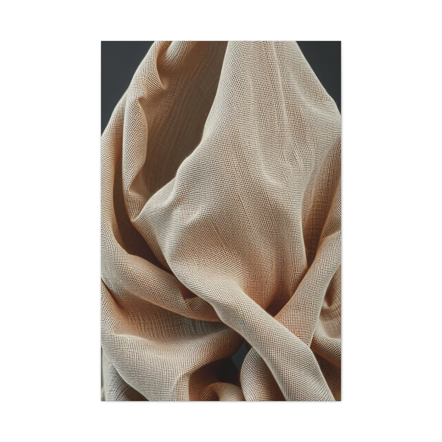 Taupe, Linen, and Gray Art Refined Canvas Wall Art & Canvas Print