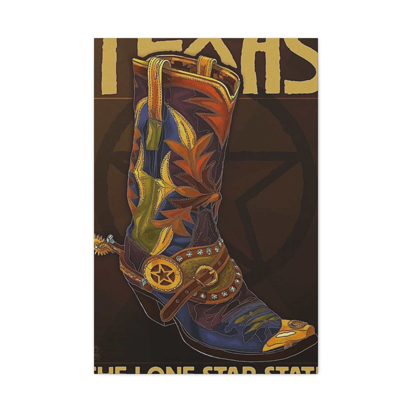 The Lone Star State Poster Wall Art & Canvas Prints
