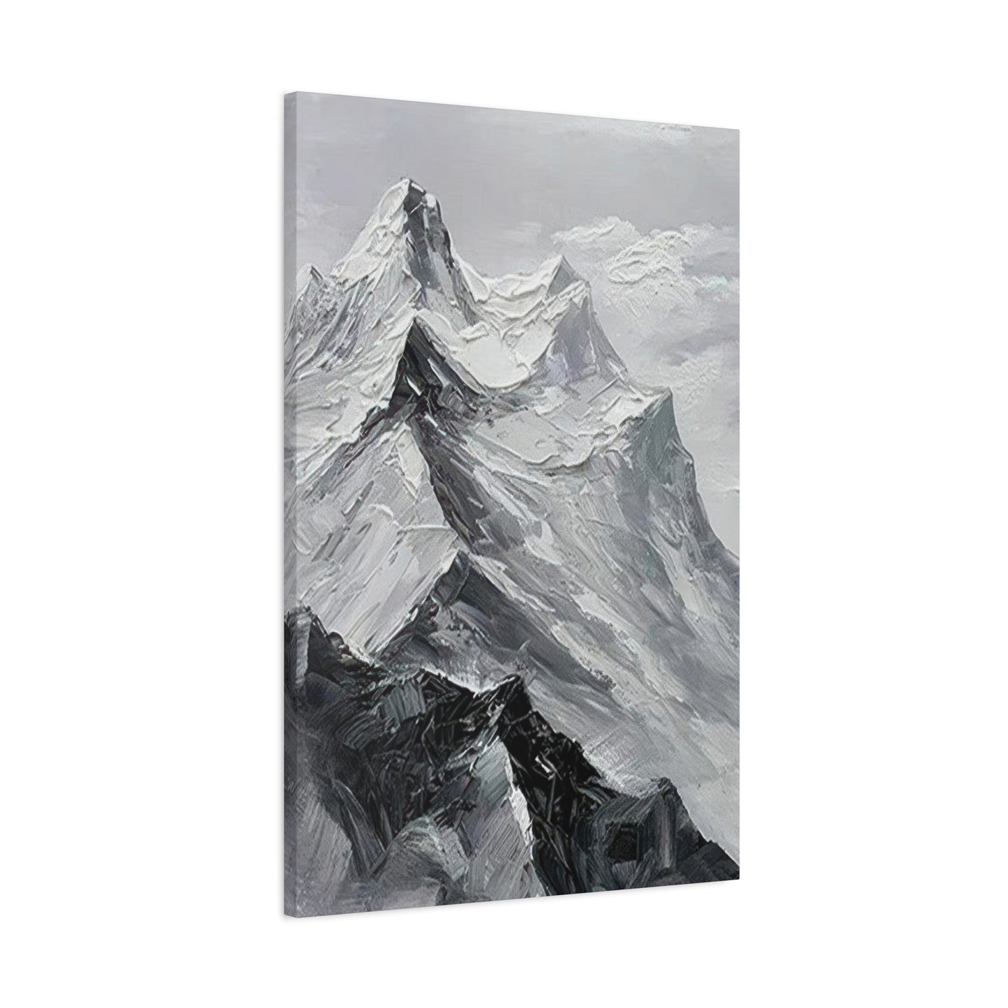 High Mountains Grey Wall Art & Canvas Prints