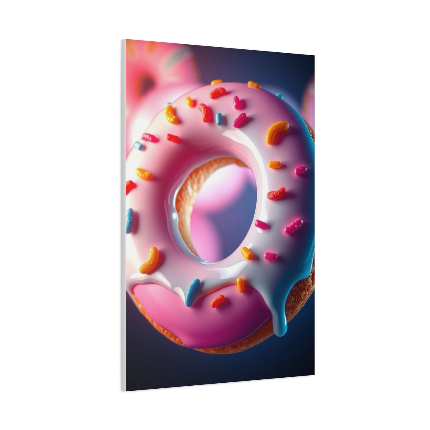 Donut Art Refined Canvas Wall Art & Canvas Print
