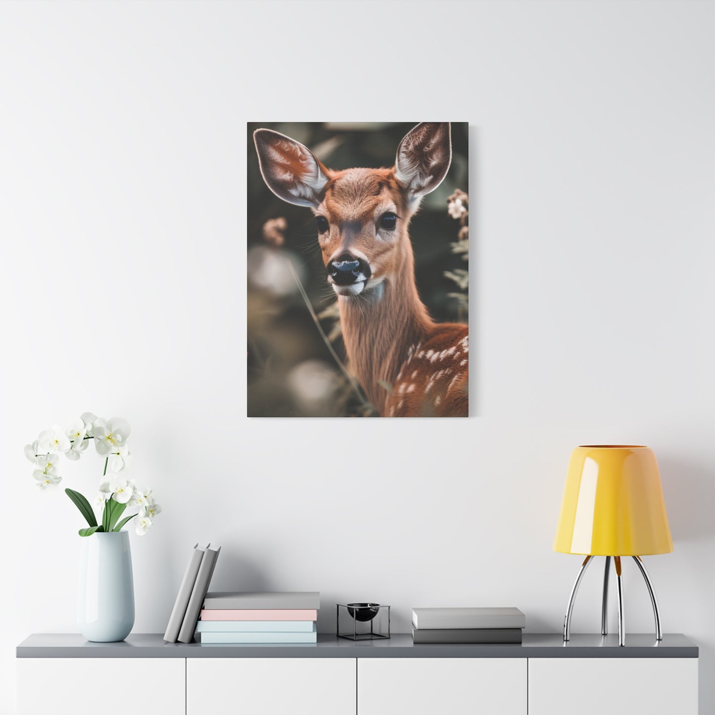 Deer Abstract Wall Art & Canvas Prints