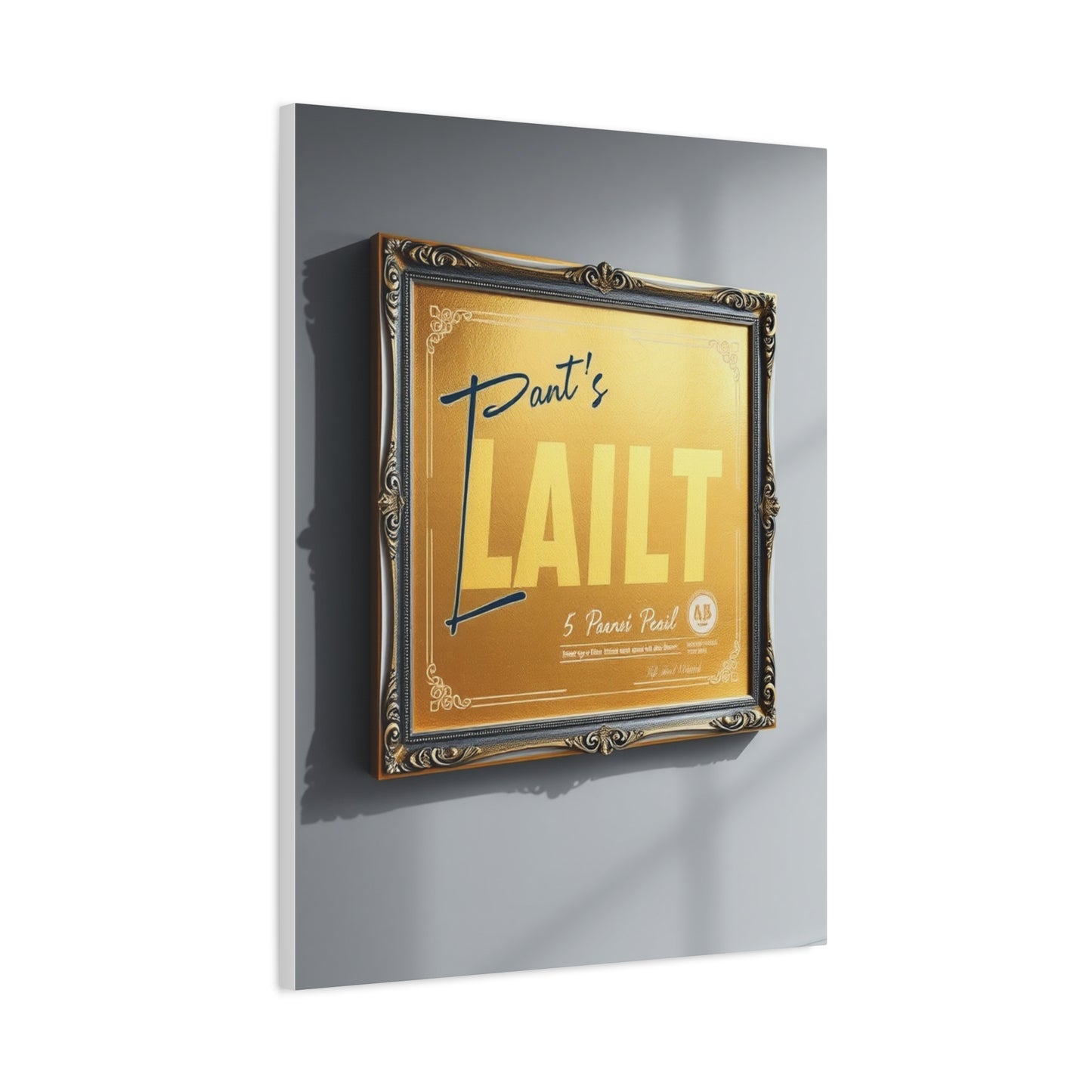 Gold & Silver Canvas Art Refined Canvas Wall Art & Canvas Print