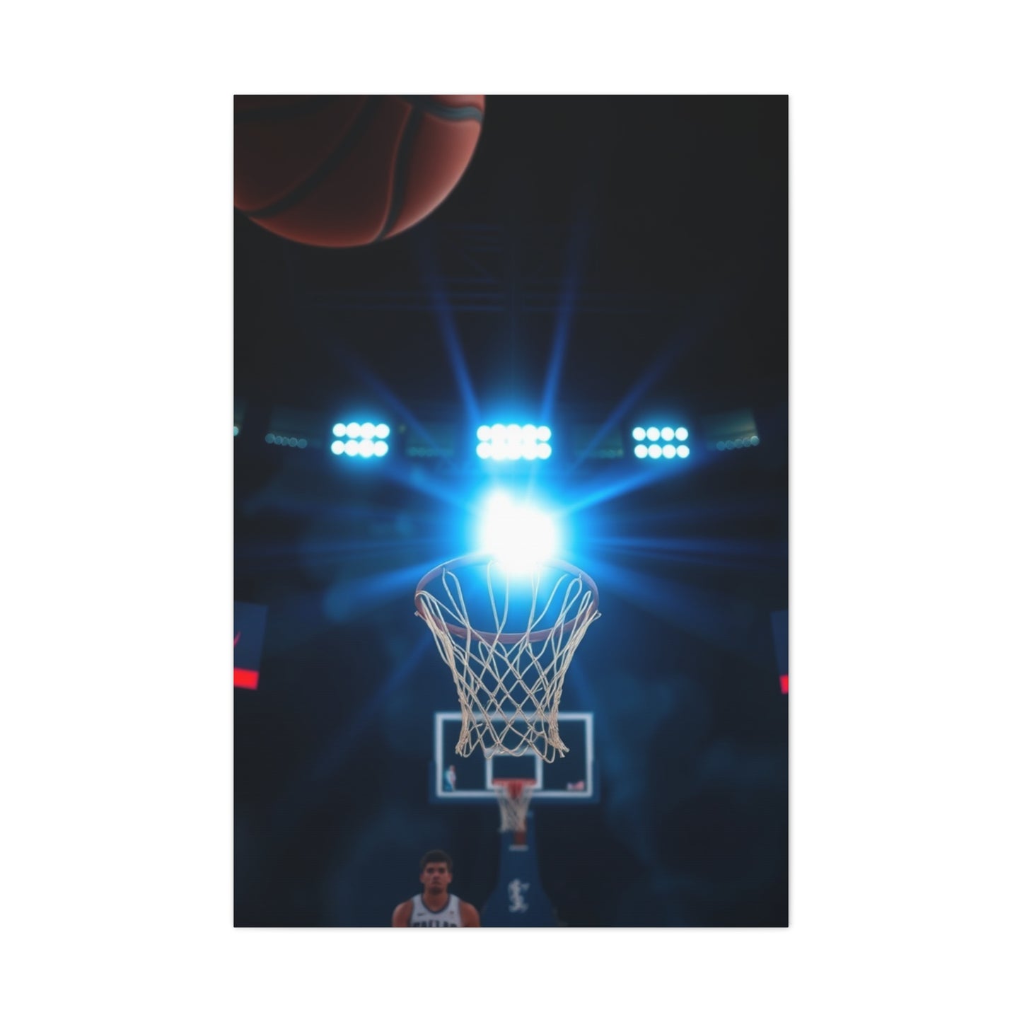Vision Basketball Art Art Wall Art & Canvas Print