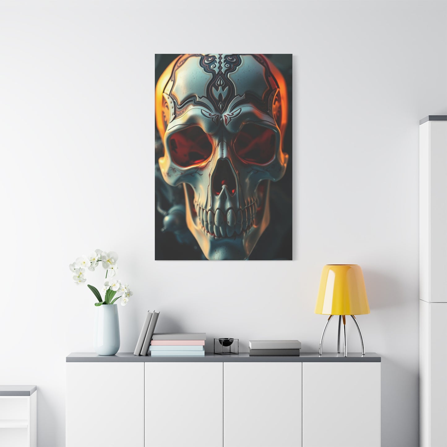 Vision Skulls Art Art Wall Art & Canvas Print