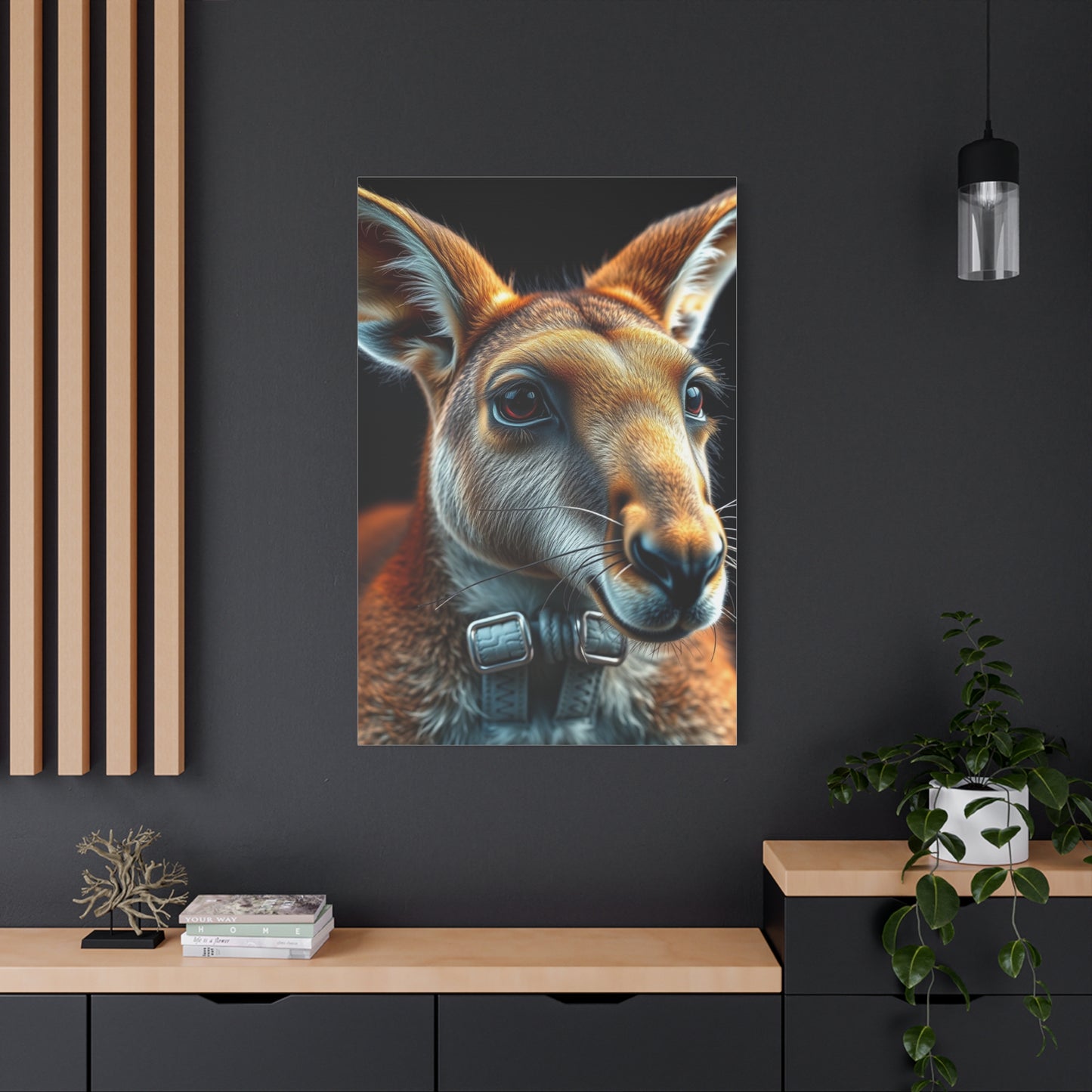 Kangaroo Art Refined Canvas Wall Art & Canvas Print