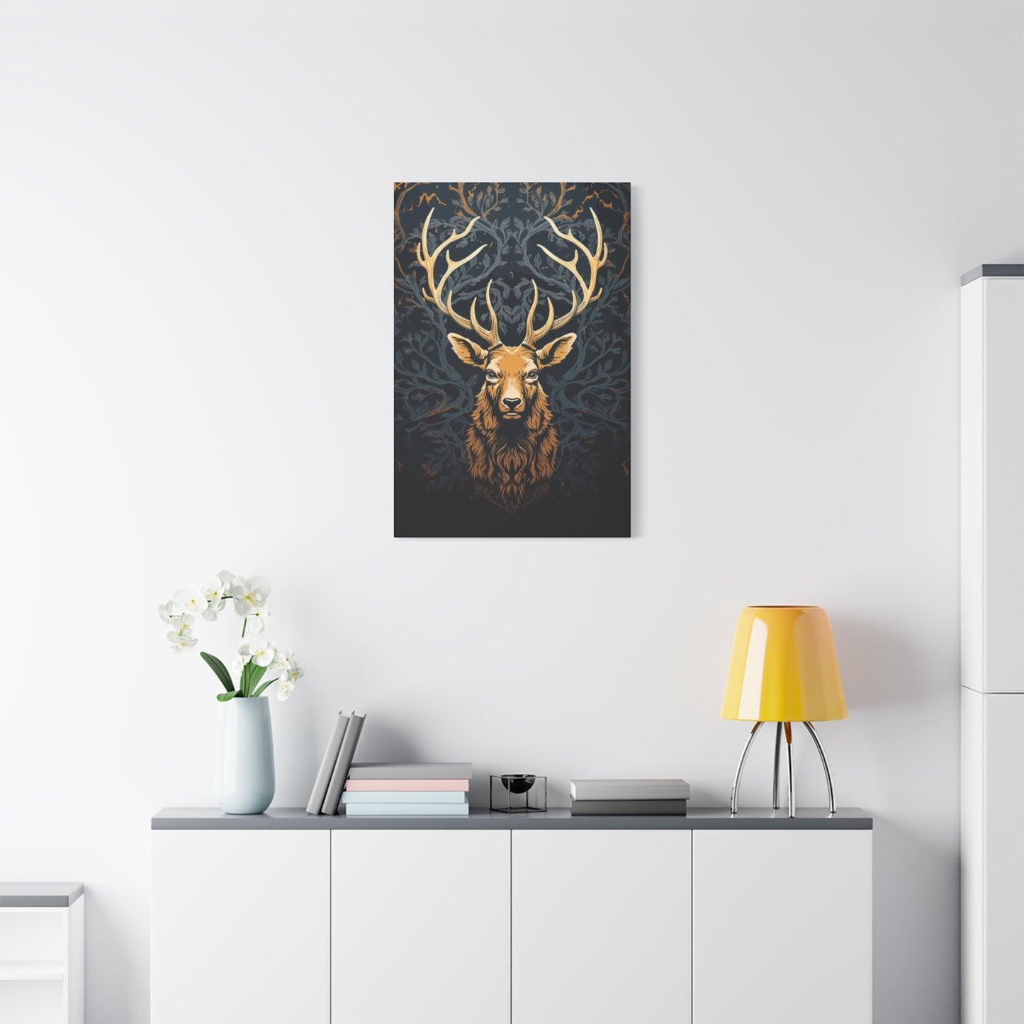 Deer Tattoo Wall Art & Canvas Prints