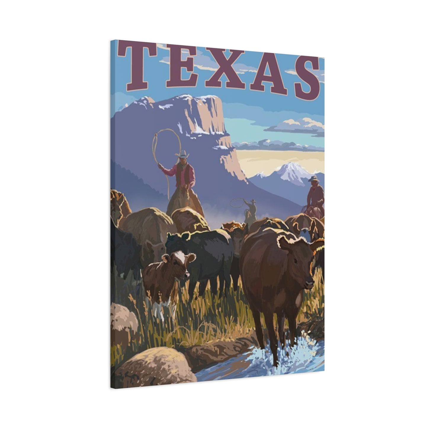 Cowboys Of Texas Poster Wall Art & Canvas Prints