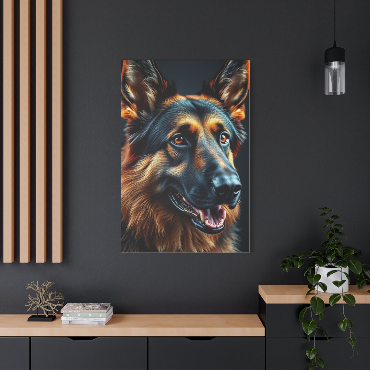 German Shepherd Art Supreme Gallery Wall Art & Canvas Print