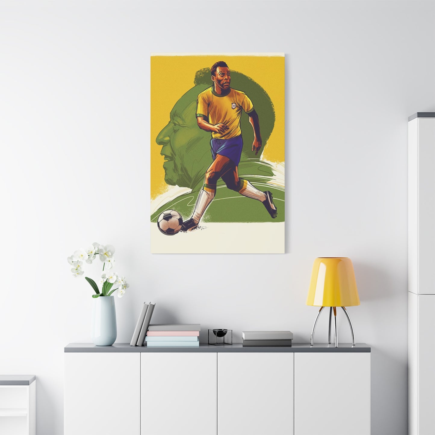 Football Player Poster Wall Art & Canvas Prints