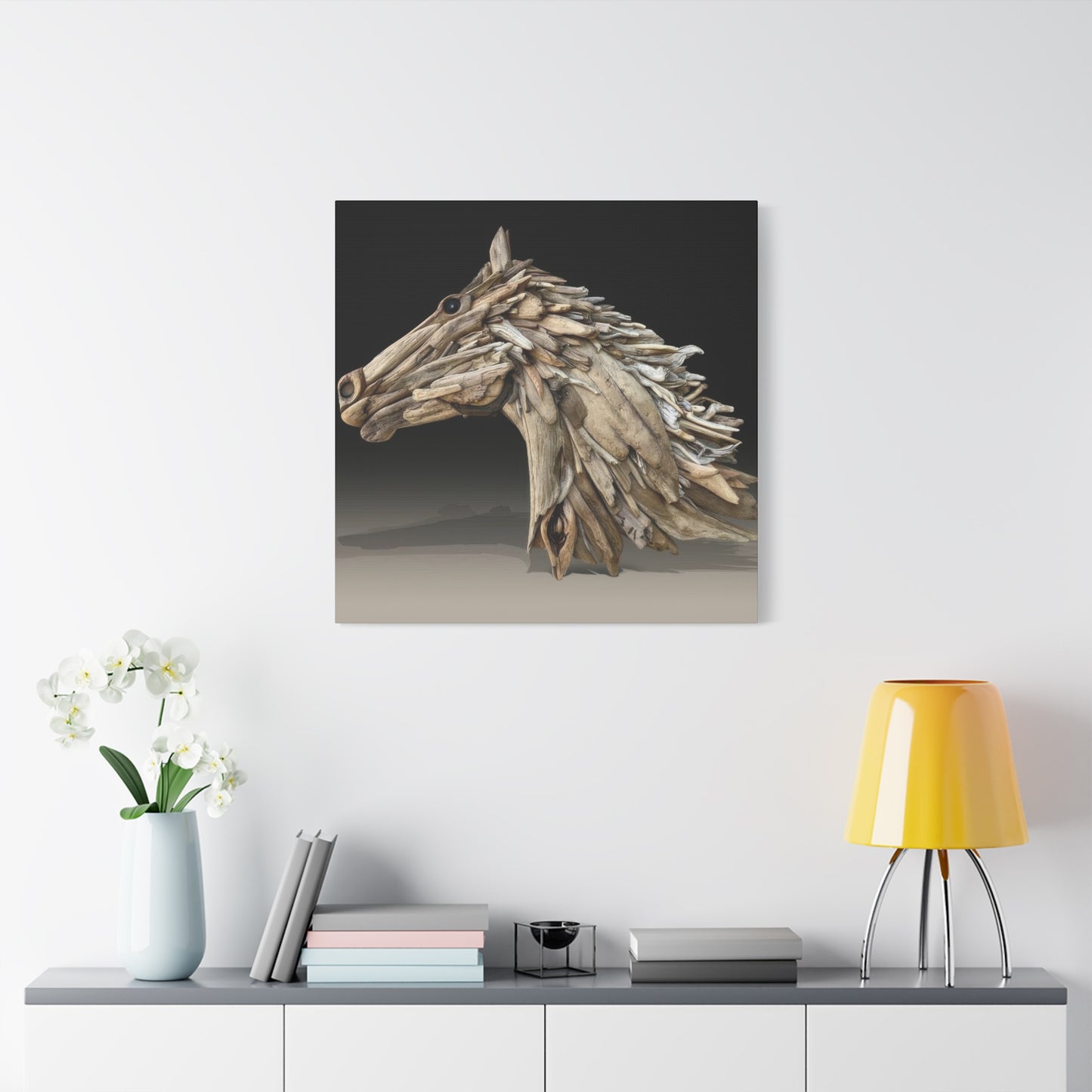 Driftwood Horse Head Wall Art & Canvas Prints