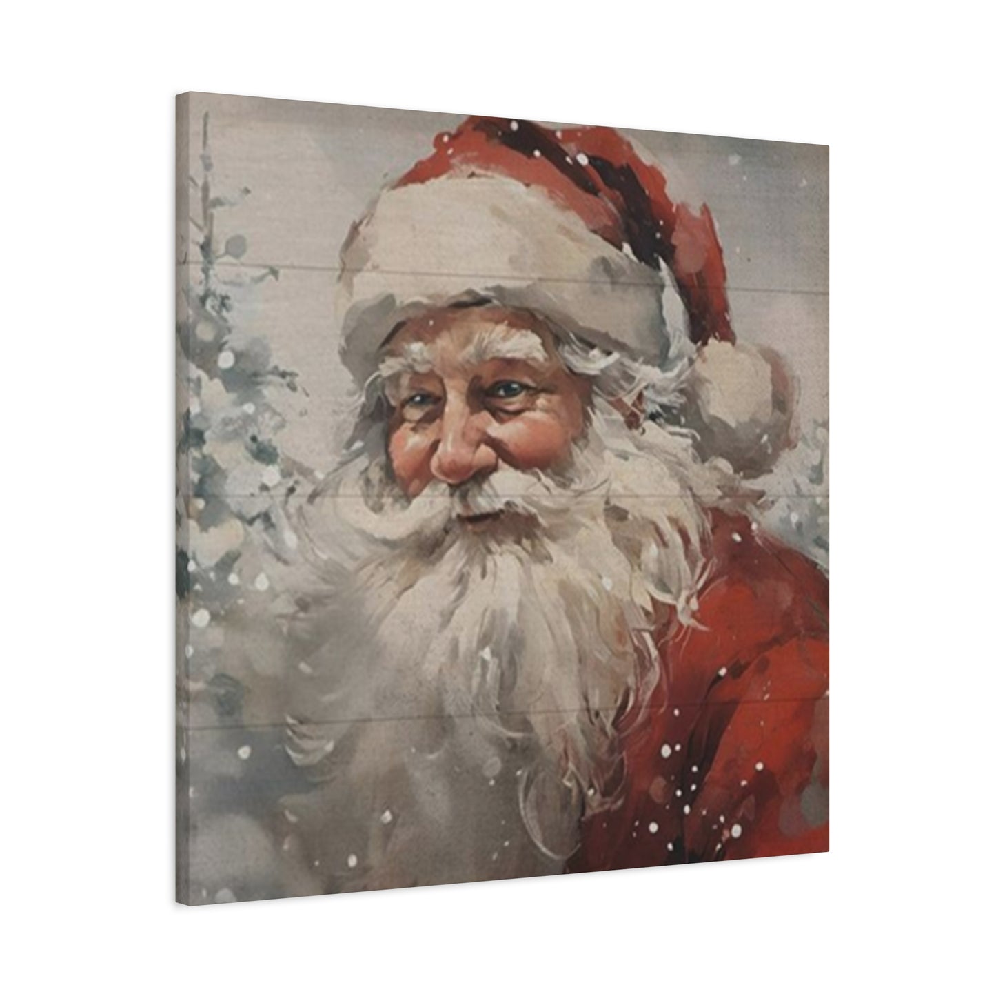 Santa Clause Face Wall Art & Canvas Prints