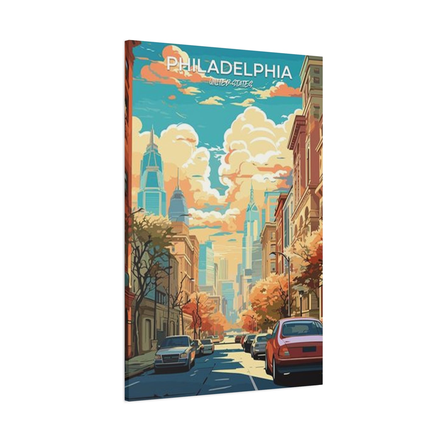 Philadelphia City Streets Wall Art & Canvas Prints