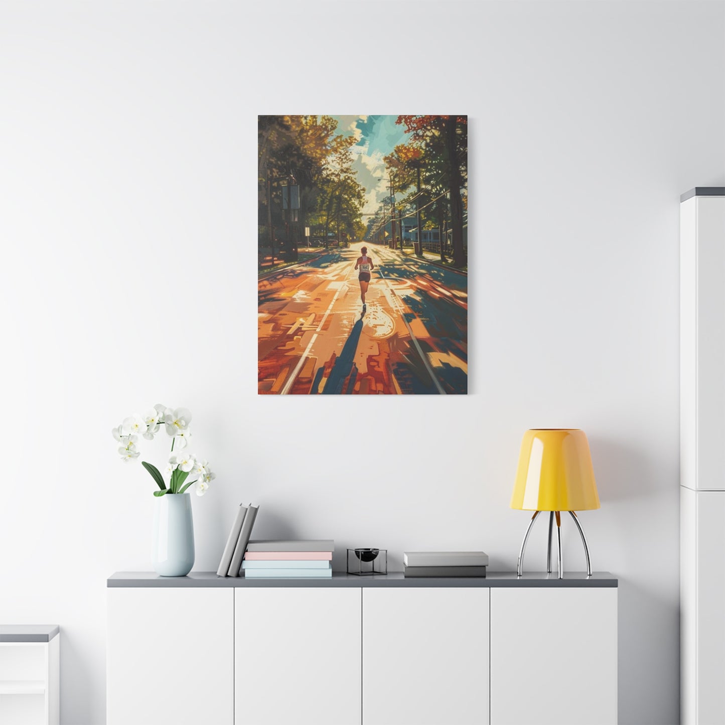 Morning Running Wall Art & Canvas Prints