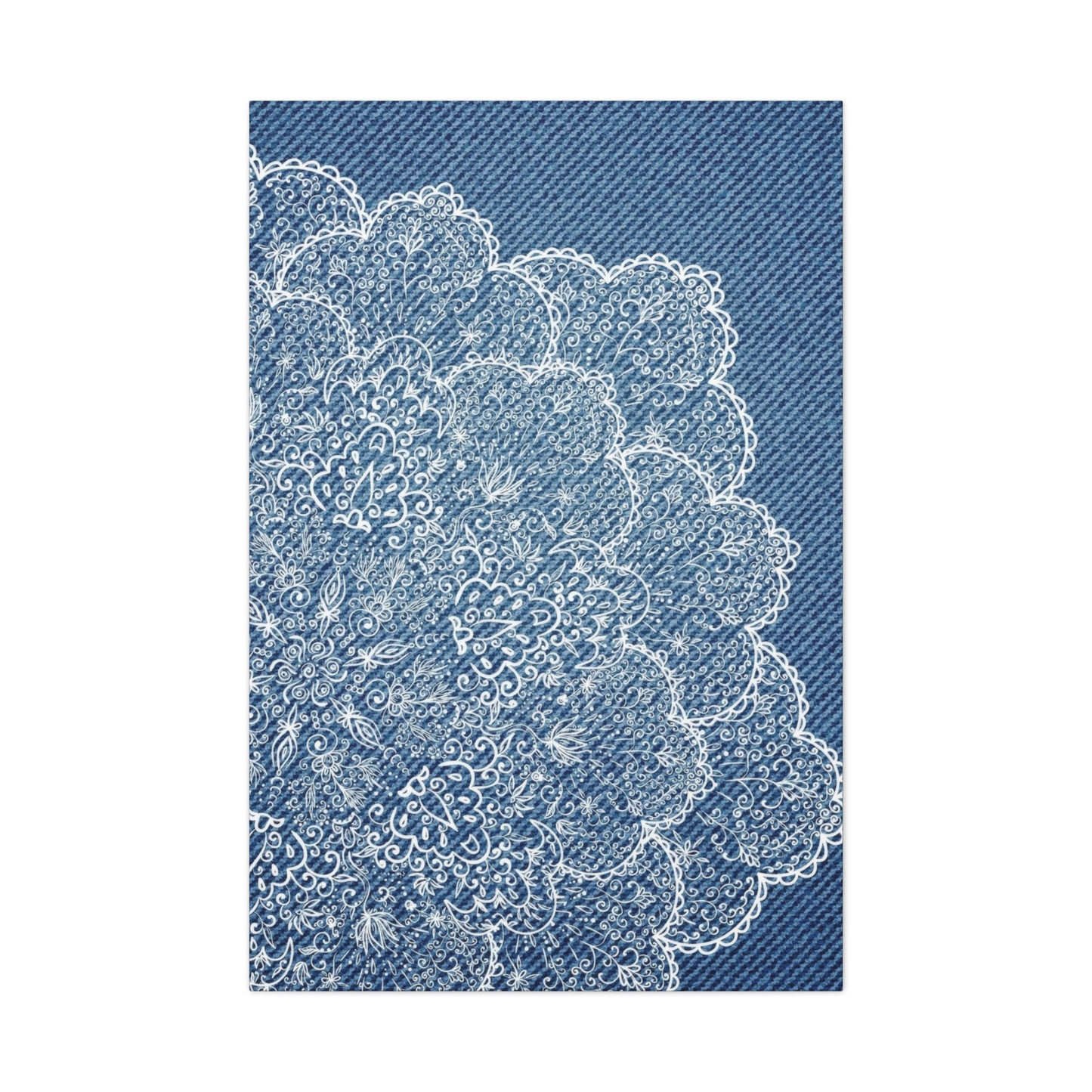 Denim Pattern Wall Art & Canvas Prints