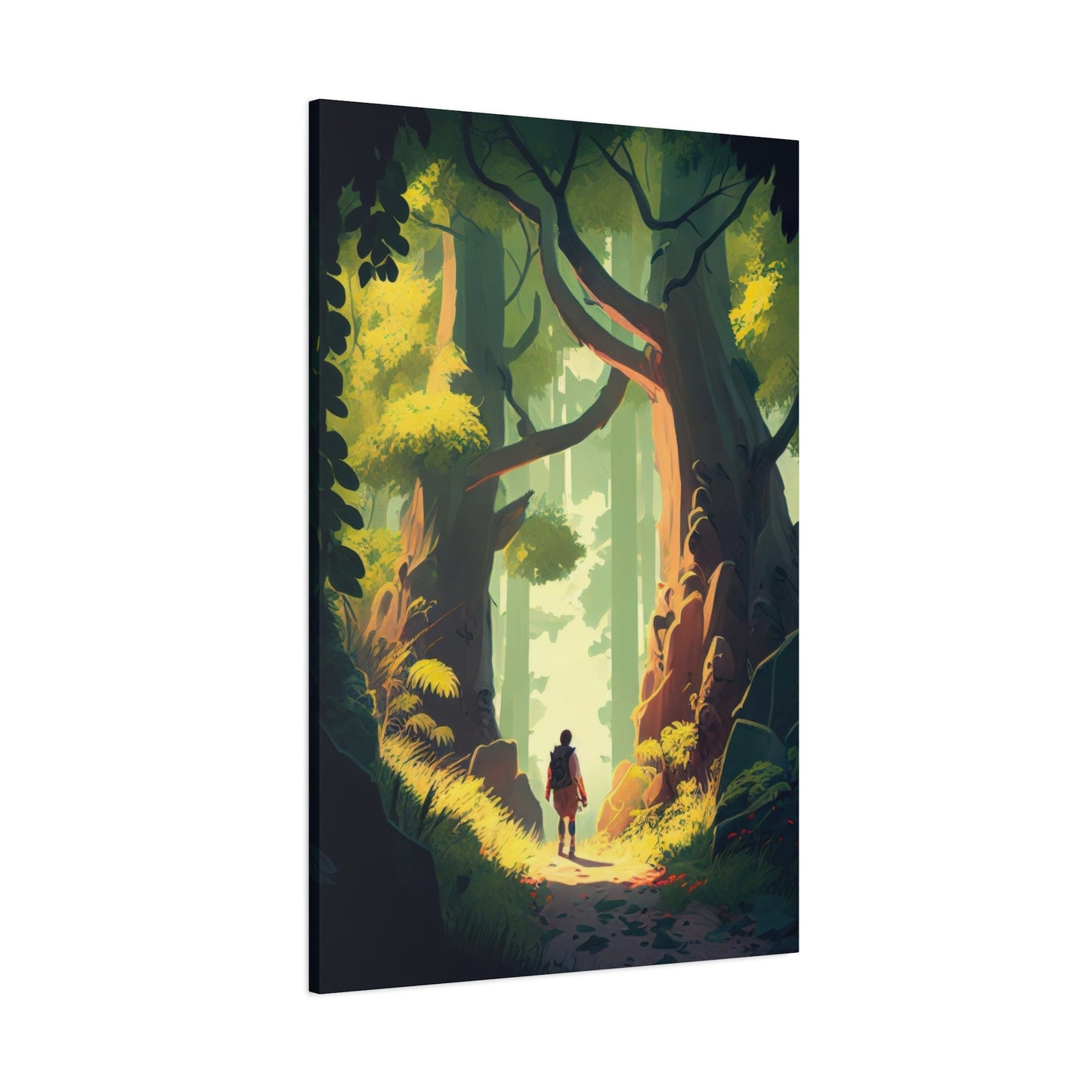 Treading Through Forest Wall Art & Canvas Prints