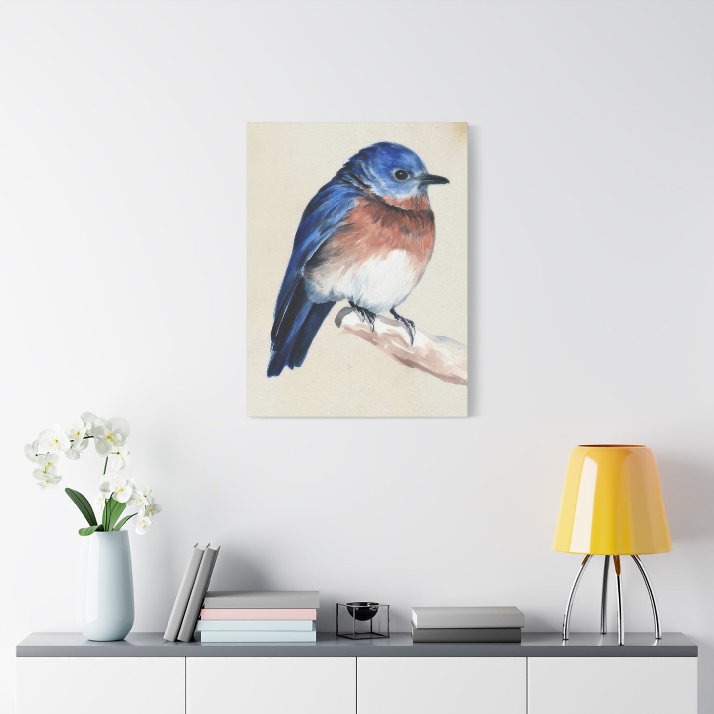 Jennifer Paxton Parker Little Bird On Branch 1 Wall Art & Canvas Prints