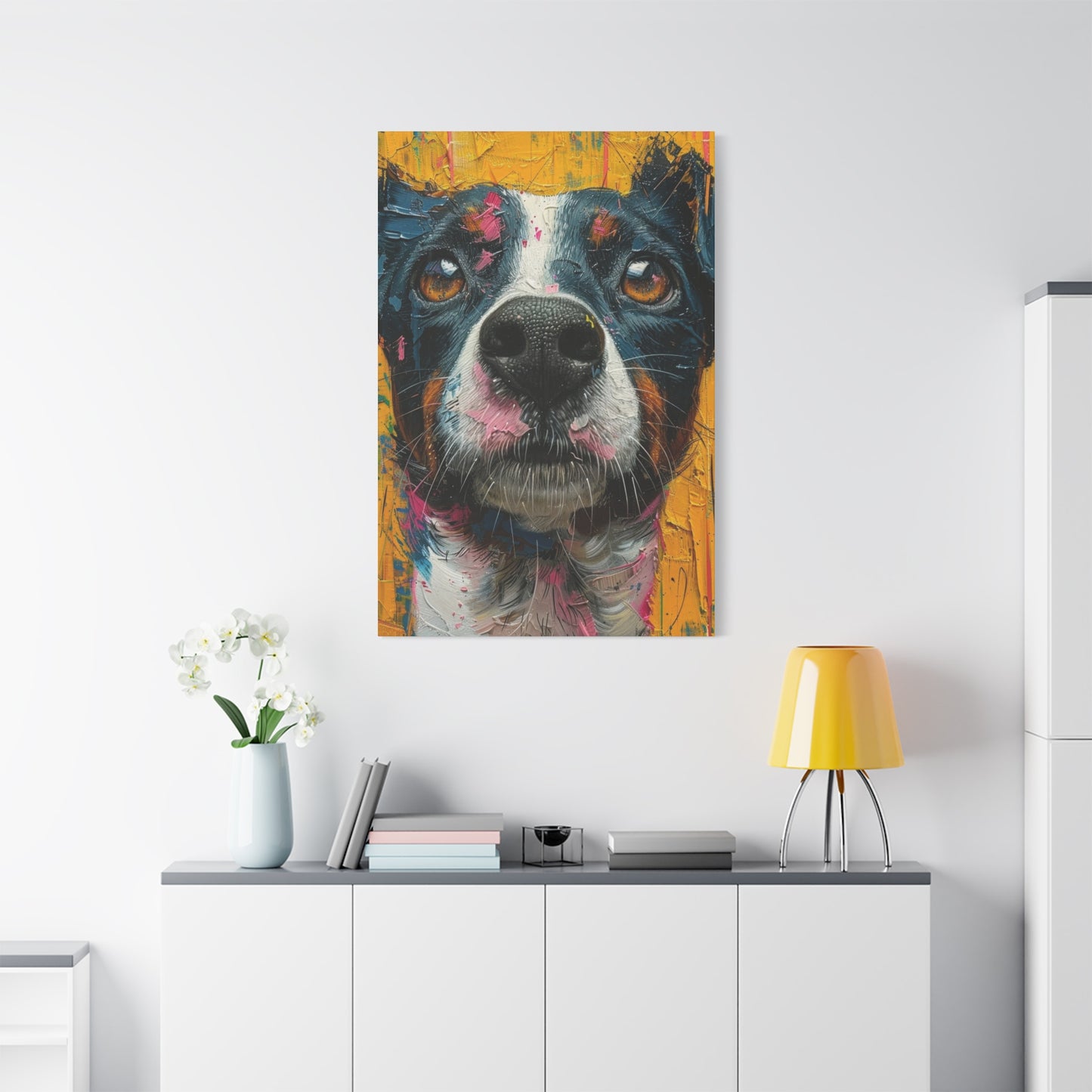 Dog Face Closeup Wall Art & Canvas Prints