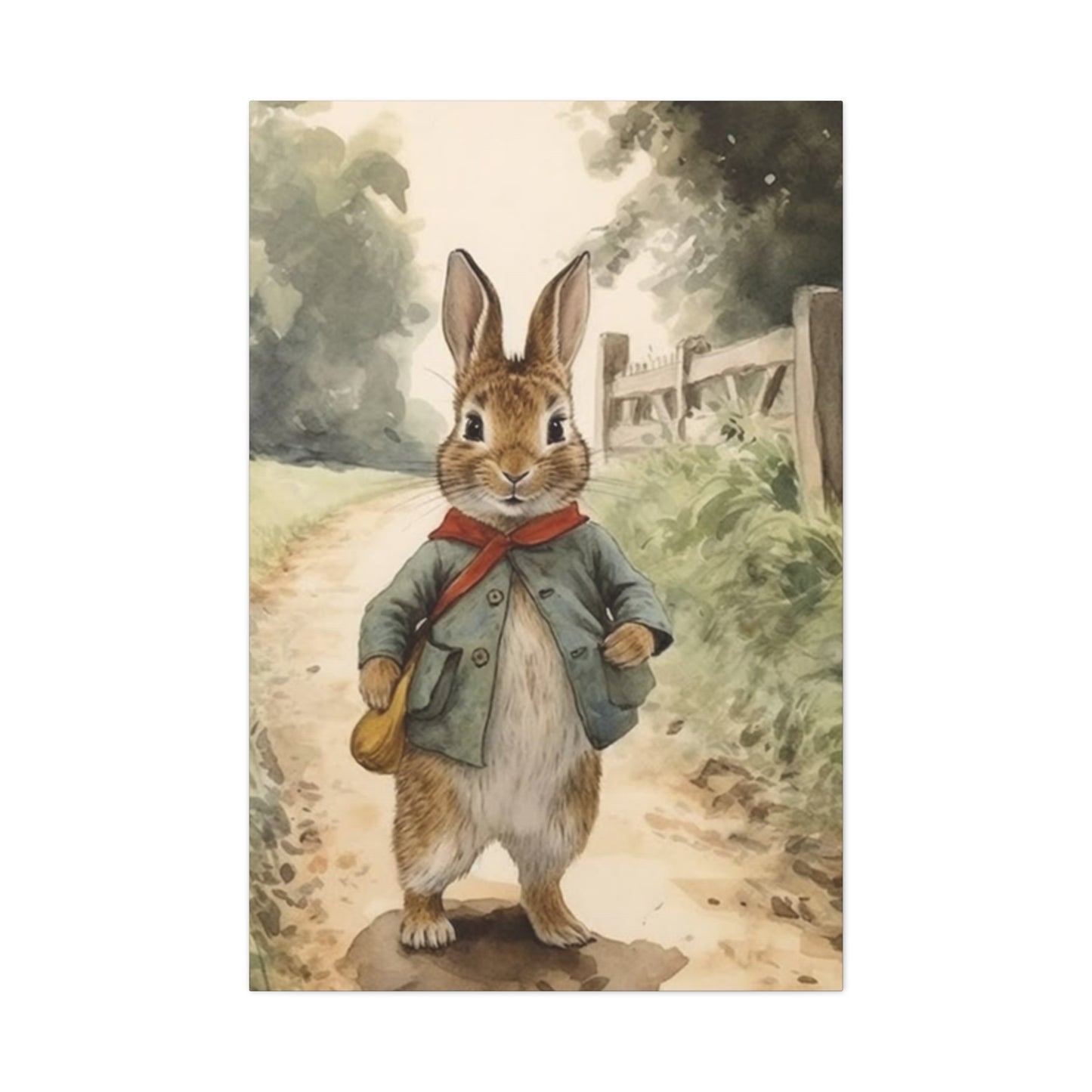 The Brown Rabbit Poster Wall Art & Canvas Prints
