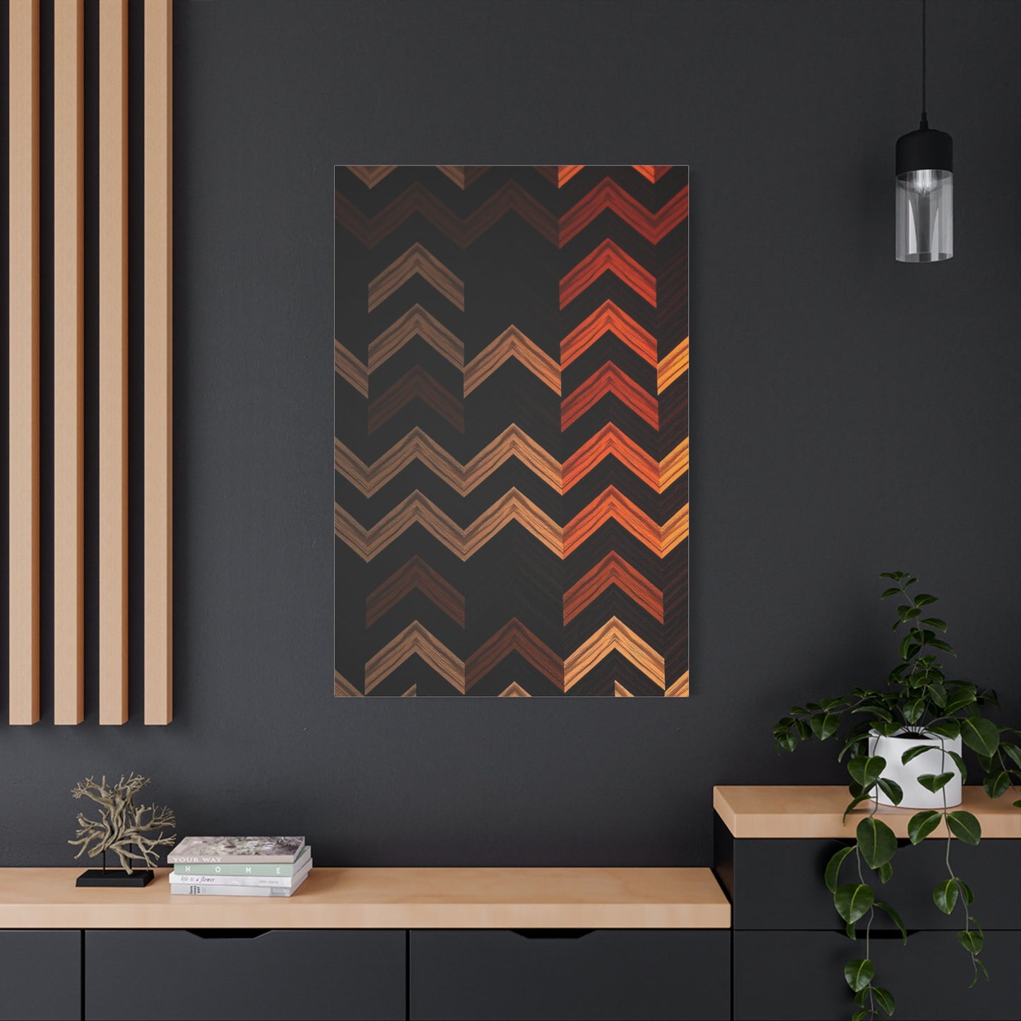 Supreme Chevron Pattern Art Collection Wall Art & Canvas Print