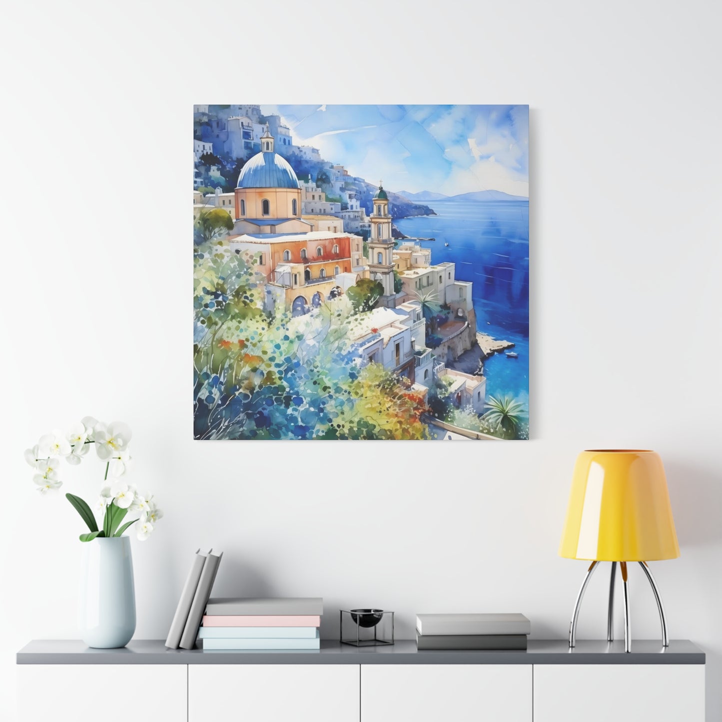 Italy Blue Wall Art & Canvas Prints