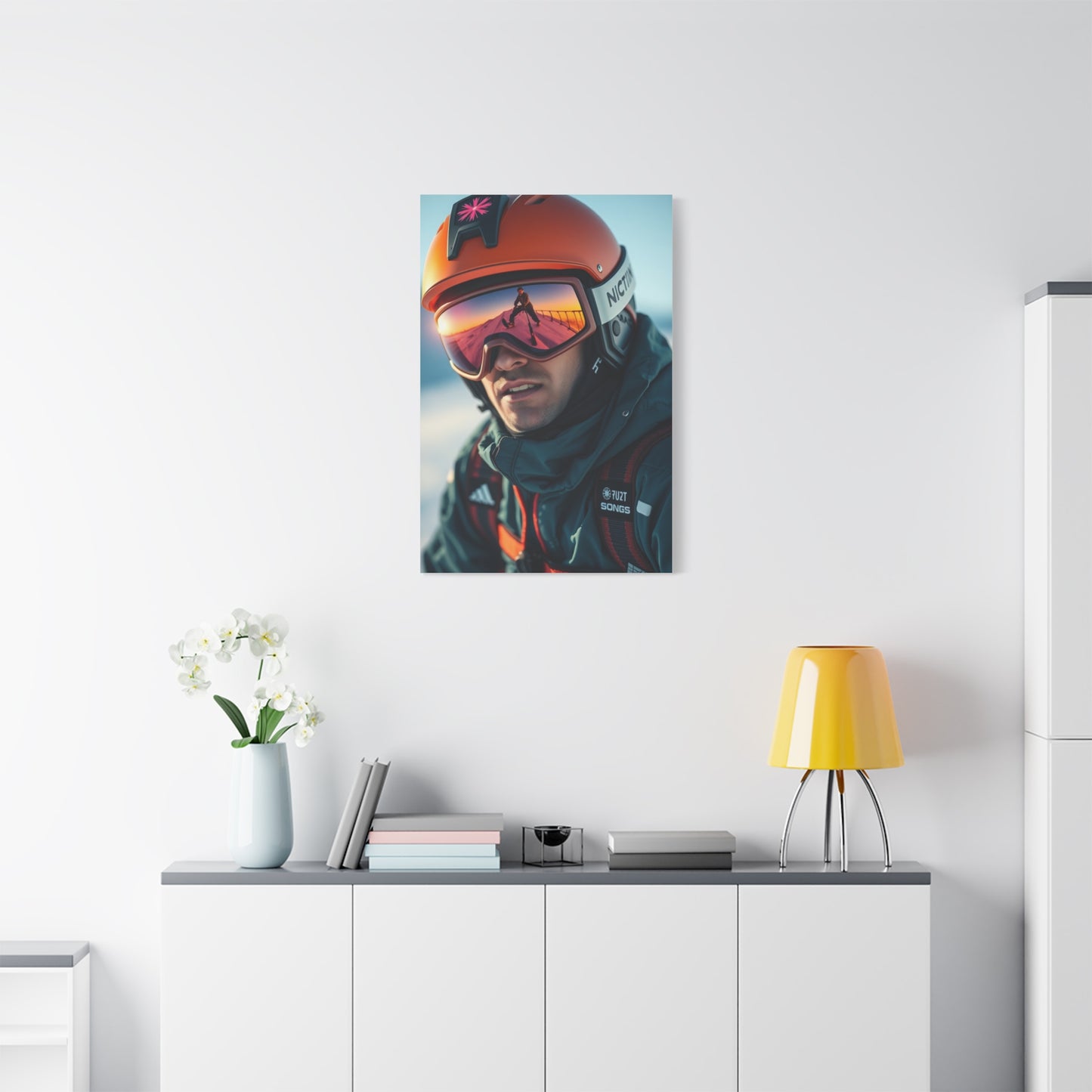 Skiing Art Supreme Gallery Wall Art & Canvas Print