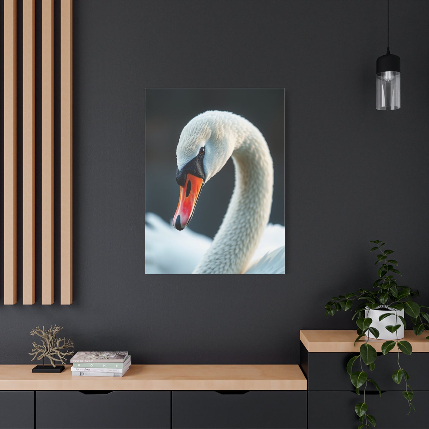 Swan Art Supreme Gallery Wall Art & Canvas Print