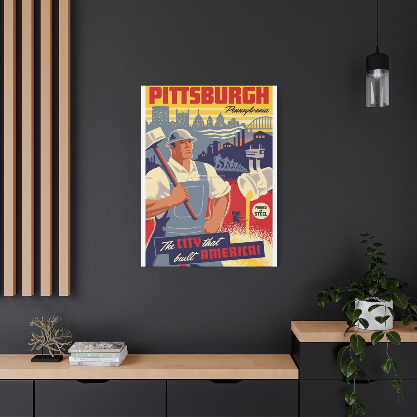 The City That Built America Wall Art & Canvas Prints