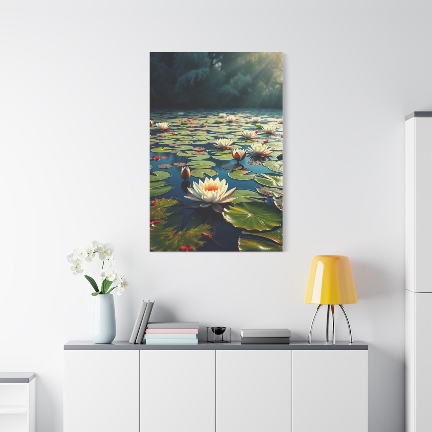 Claude Monet Water Lilies Art Supreme Gallery Wall Art & Canvas Print