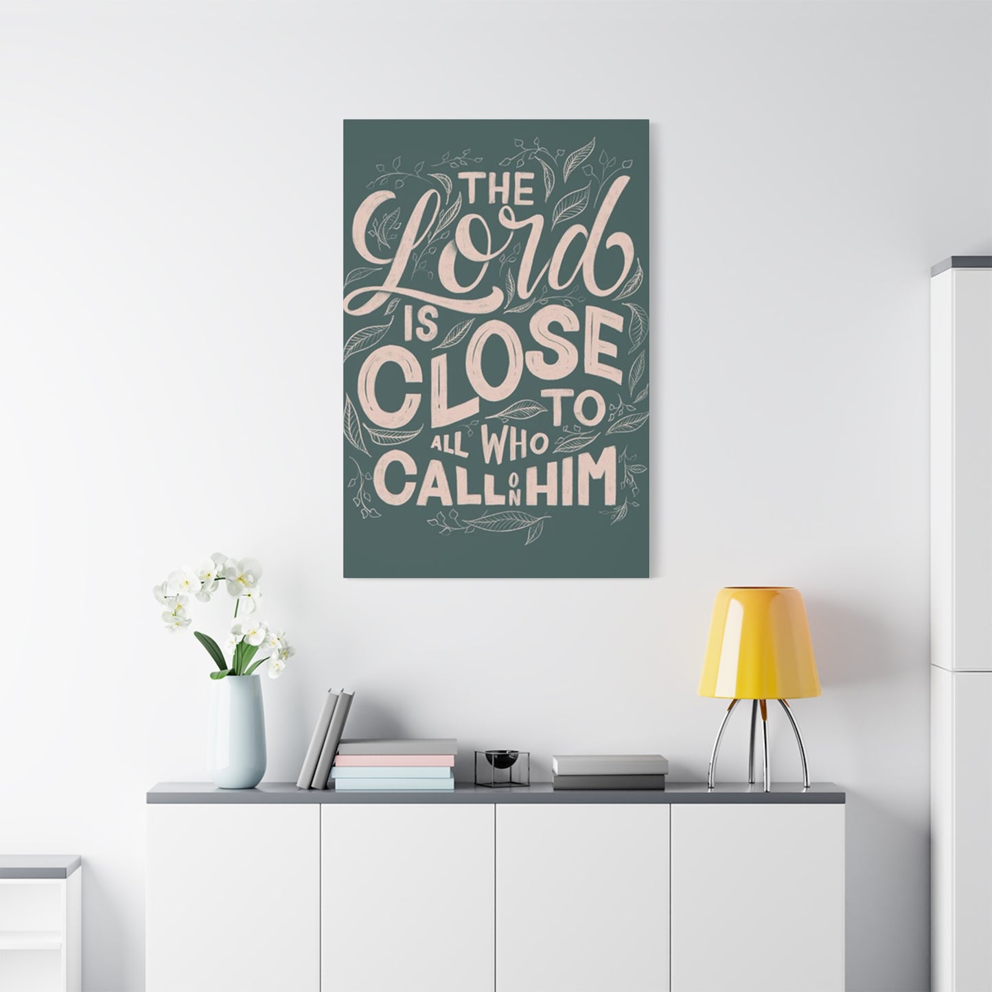 The Lord Is Close Quotes Poster Wall Art & Canvas Prints