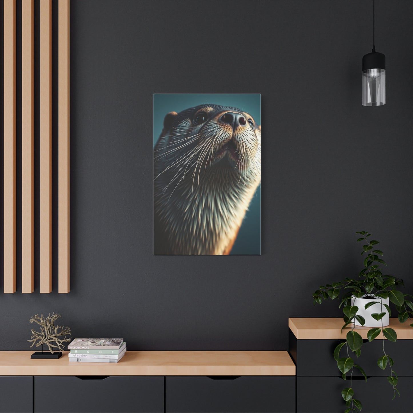 Otter Art Luxury Canvas Wall Art & Canvas Print