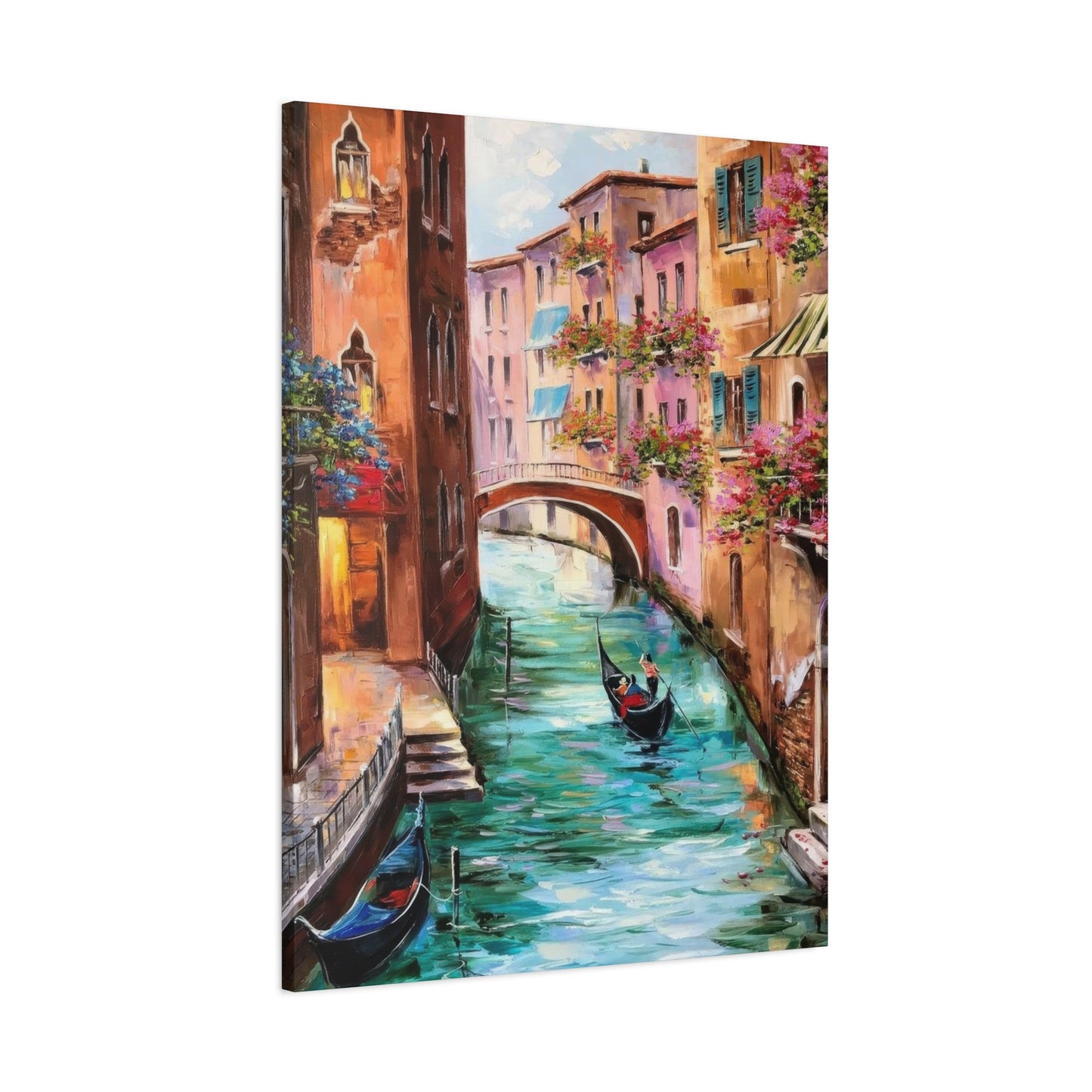 Venice Italy Boat Painting Wall Art & Canvas Prints