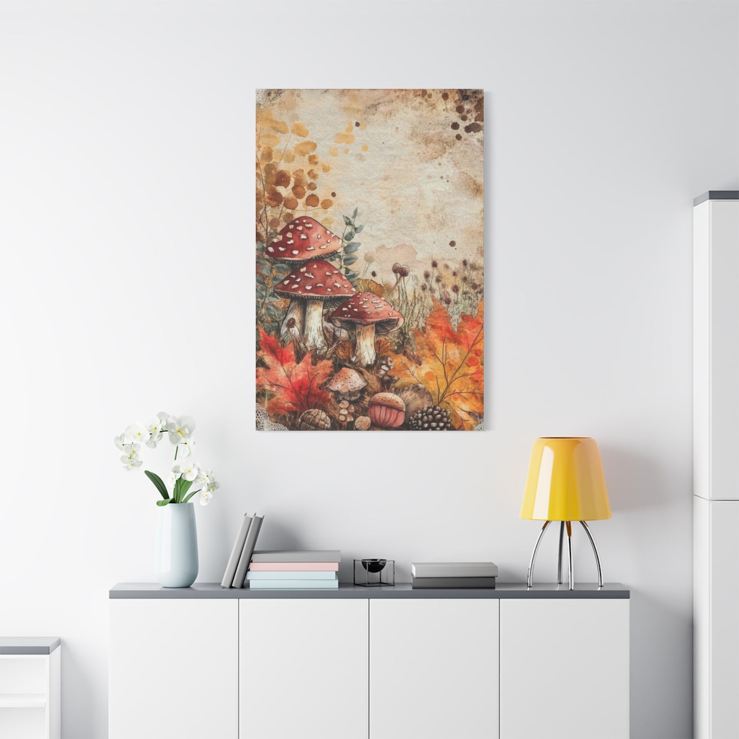 Mushroom Earthy Wall Art & Canvas Prints