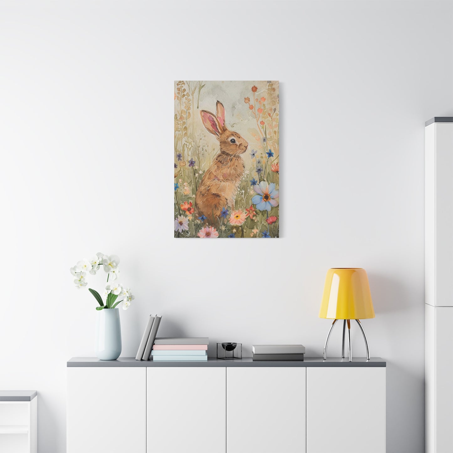 Flora, Fauna & Rabbit Painting Wall Art & Canvas Prints
