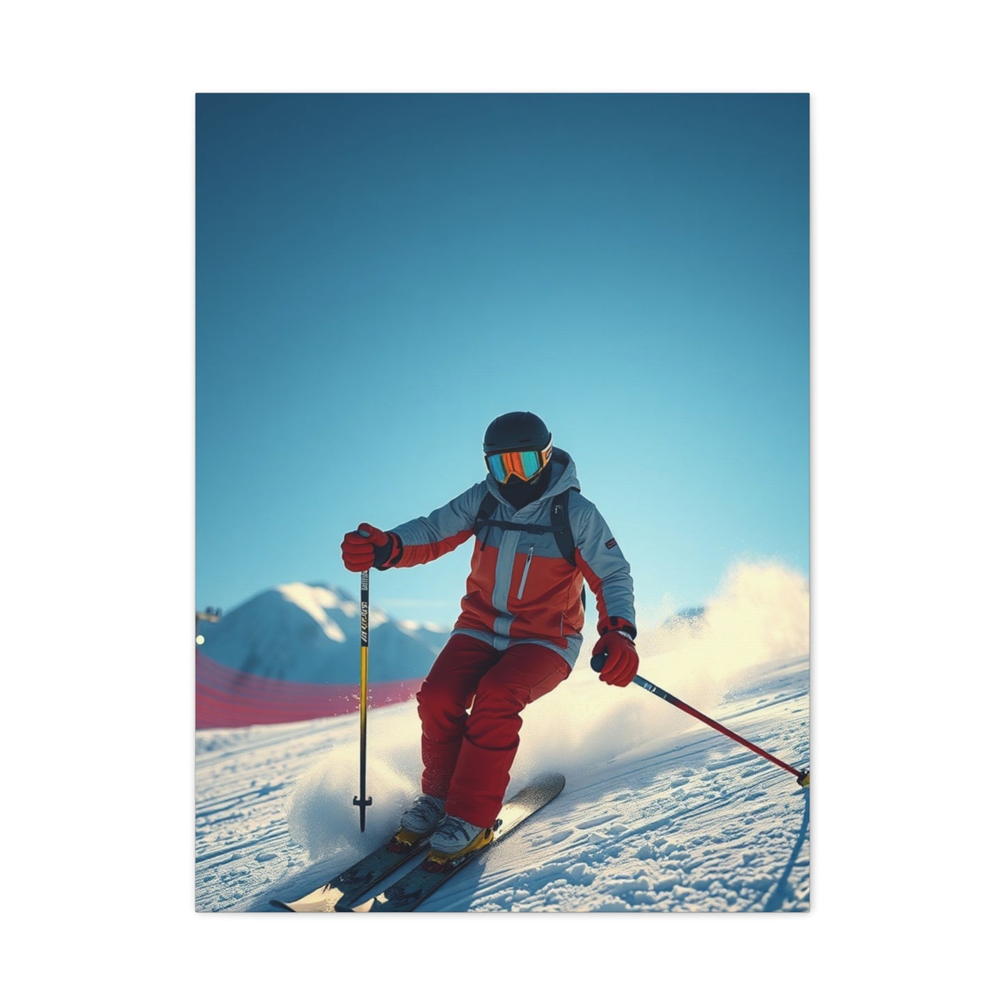 Supreme Skiing Art Collection Wall Art & Canvas Print