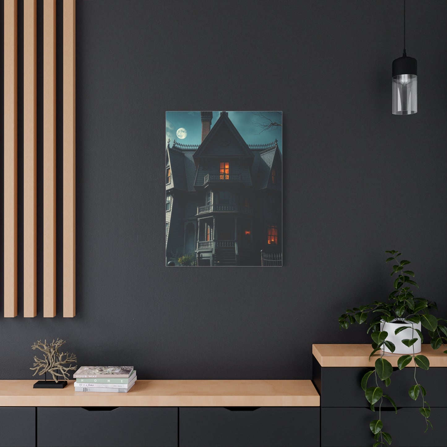 Collection Haunted House Art Art Wall Art & Canvas Print