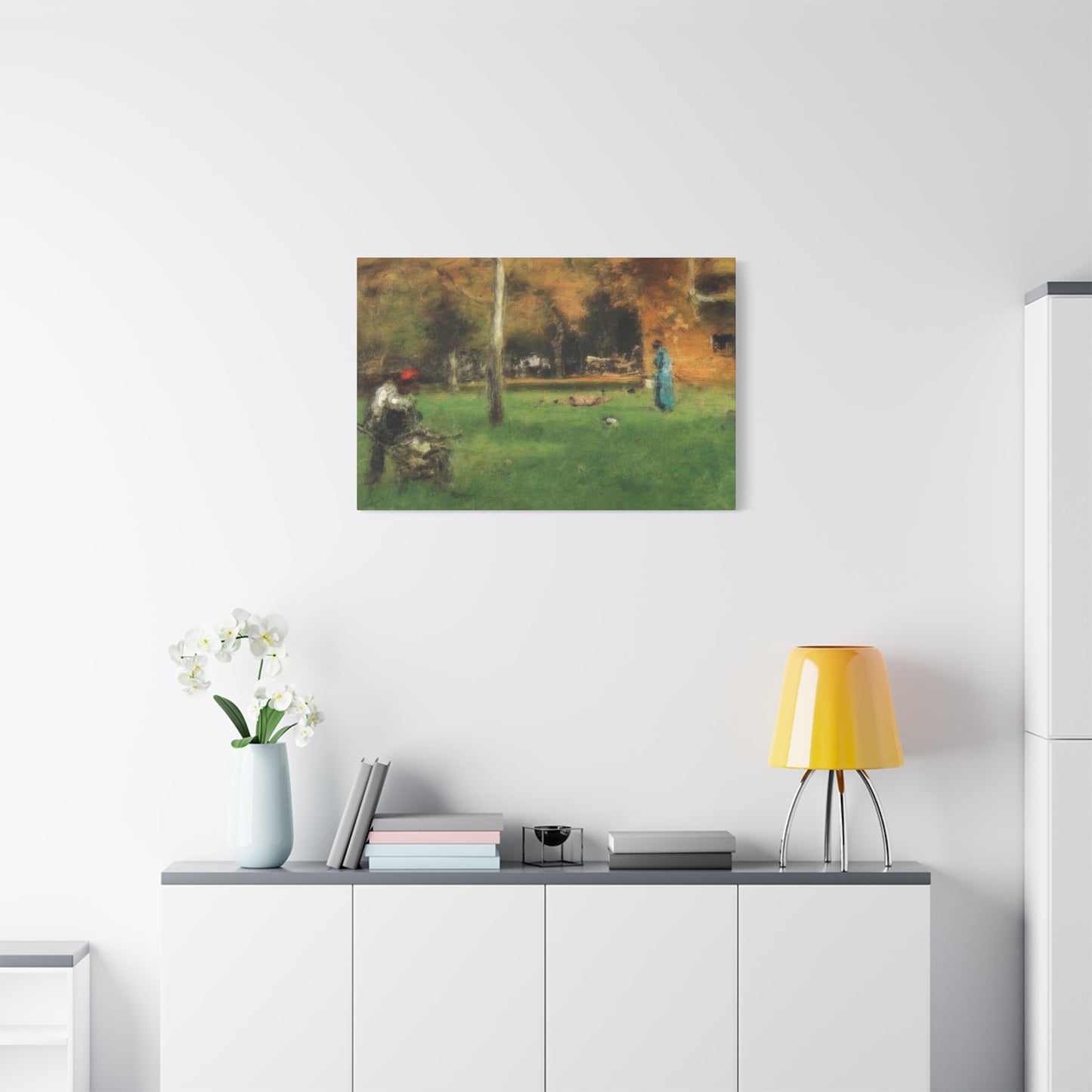 The Old Barn George Inness Wall Art & Canvas Prints