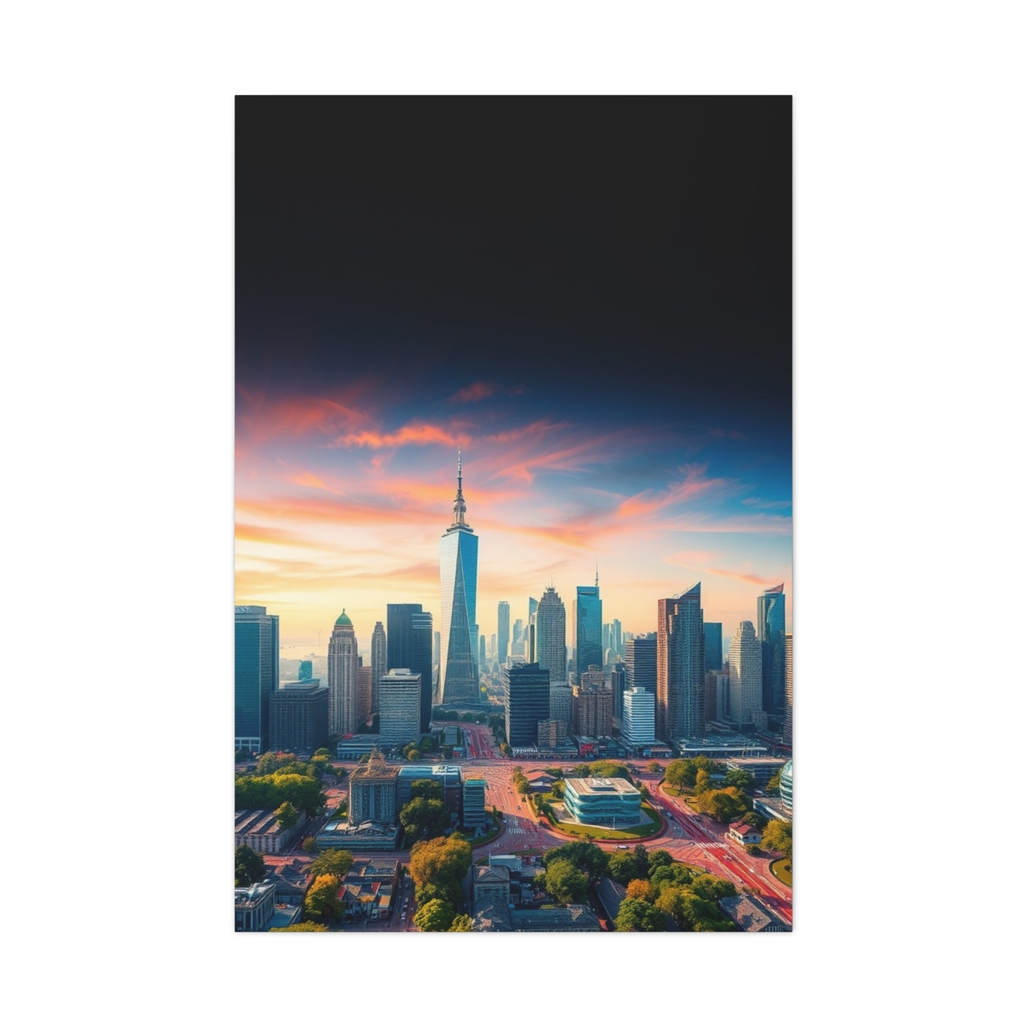 Supreme Skyline Art Collection Wall Art & Canvas Print