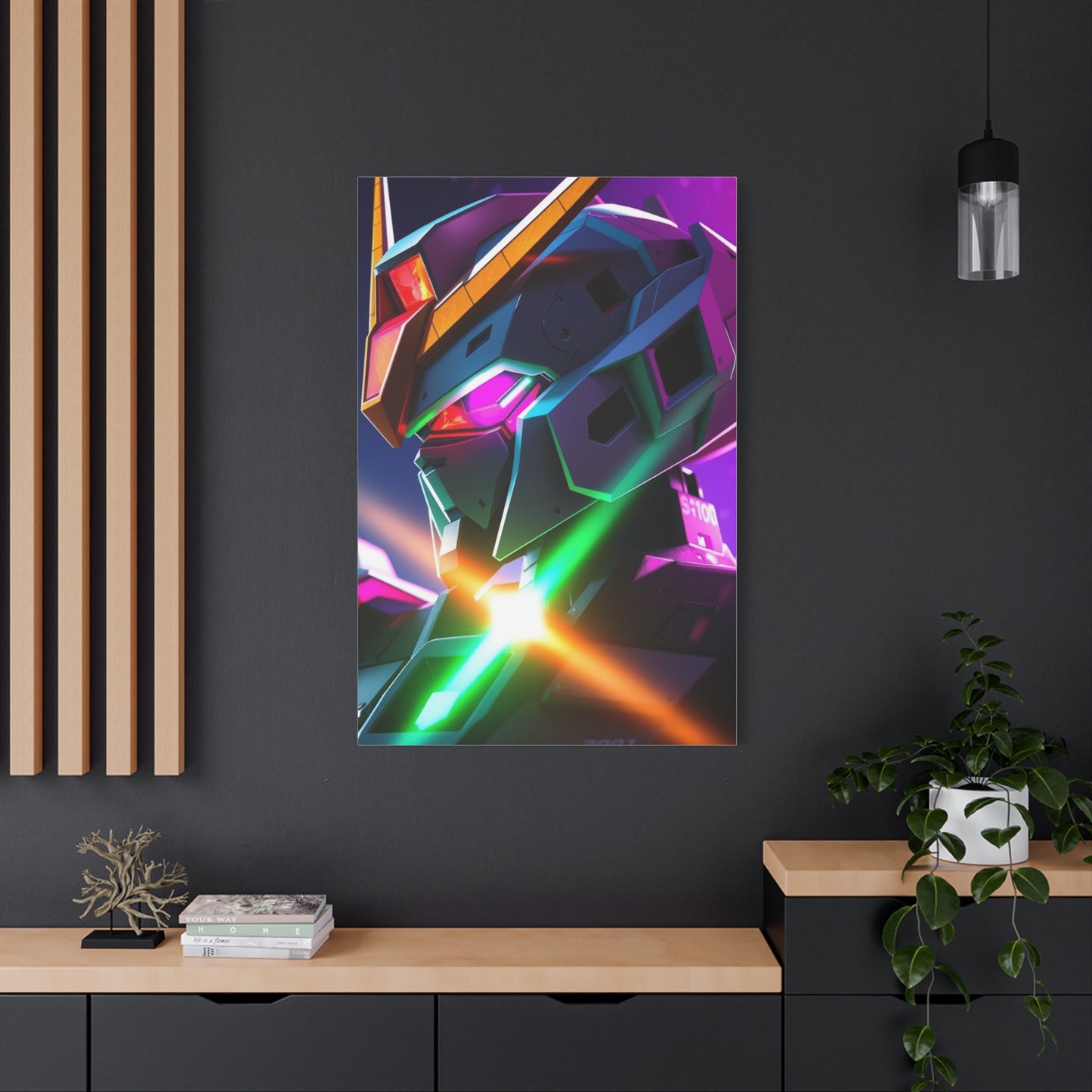 Gundam Art Refined Canvas Wall Art & Canvas Print